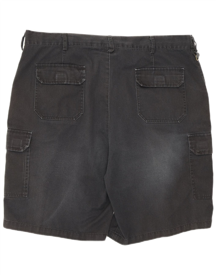 Dickies Mens Cargo Shorts W42 2XL Black Polyester