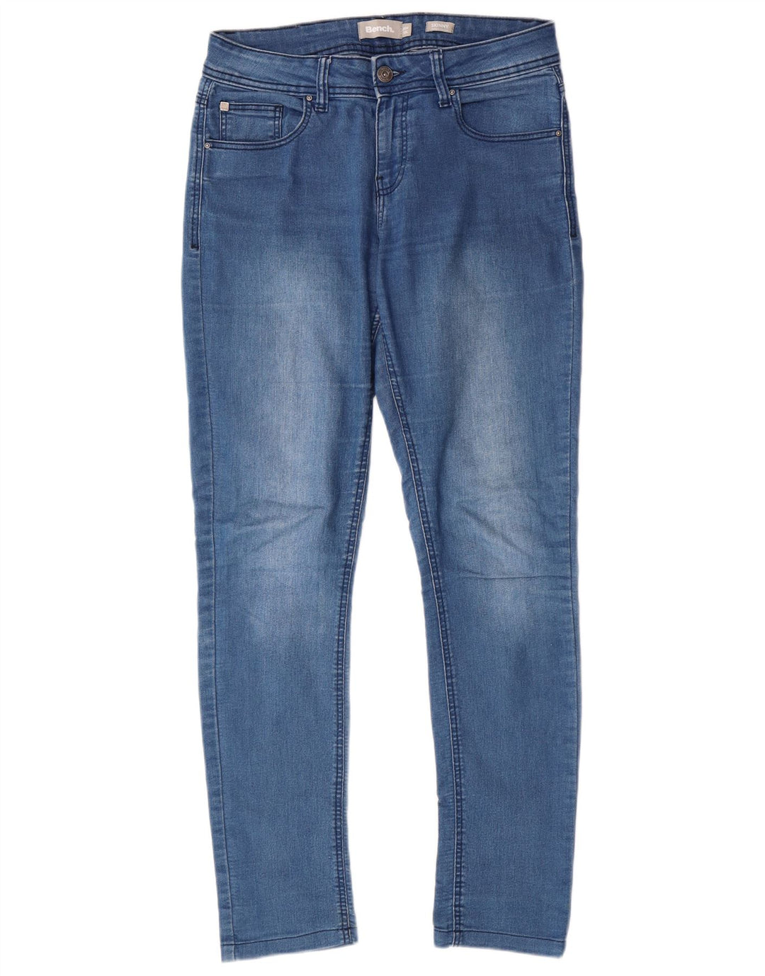 BENCH Womens Skinny Jeans W28 L29  Blue