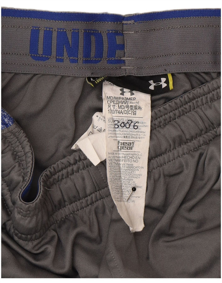 Under Armour Mens Sport Shorts Medium  Grey Colourblock Polyester