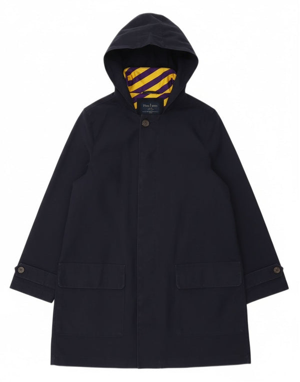 Polo Ralph Lauren Boys Hooded Utility Jacket 12-13 Years Large Navy Blue