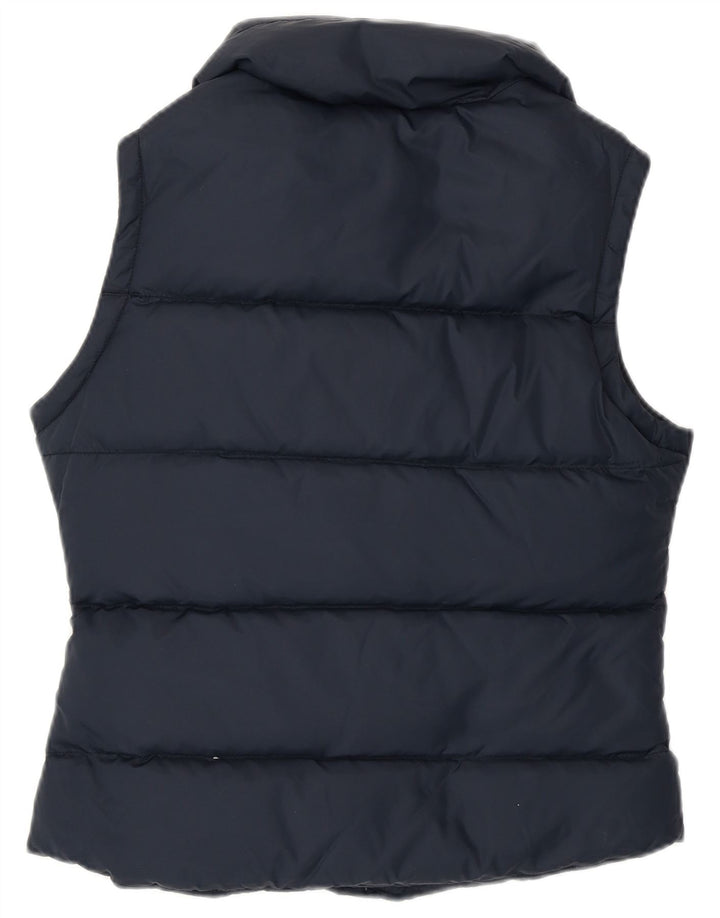JACK WILLS Womens Padded Gilet UK 10 Small Navy Blue