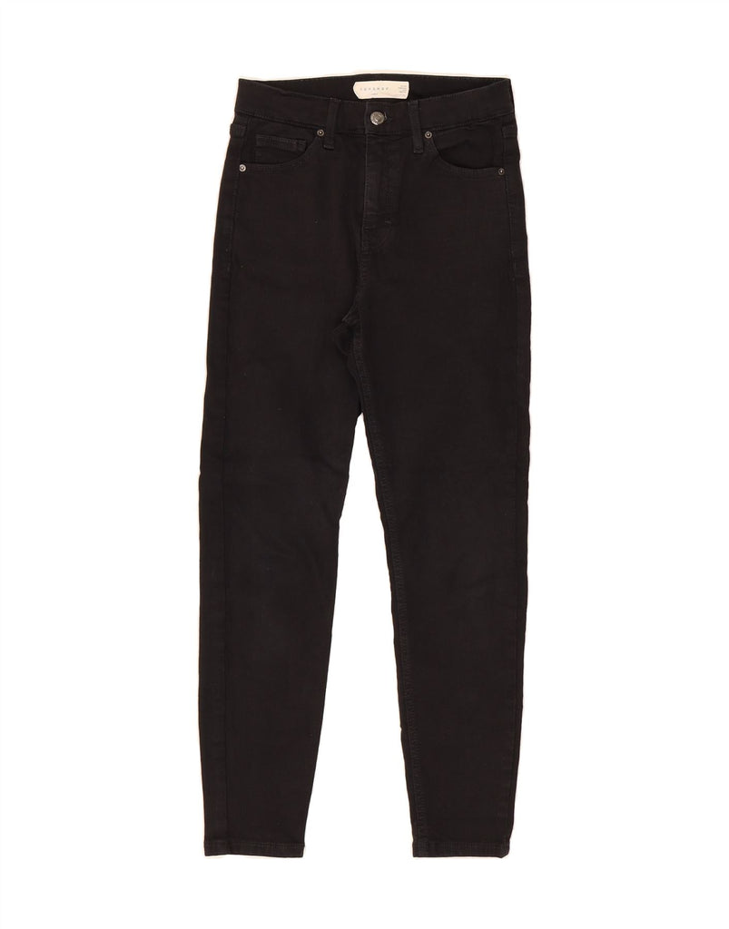 TOPSHOP Womens Jamie Skinny Jeans W26 L24 Black Cotton Vintage Topshop and Second-Hand Topshop from Messina Hembry 
