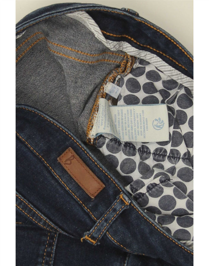 Boden Womens Denim Shorts UK 12 Medium W28 Navy Blue Cotton