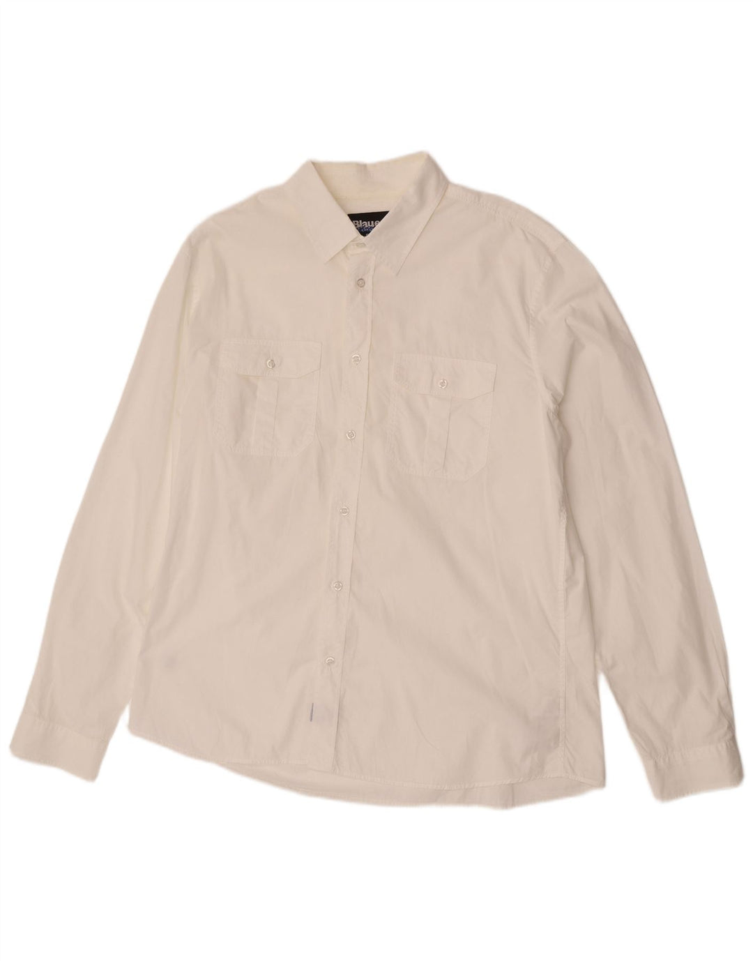 Blauer Mens Shirt 3XL White Cotton