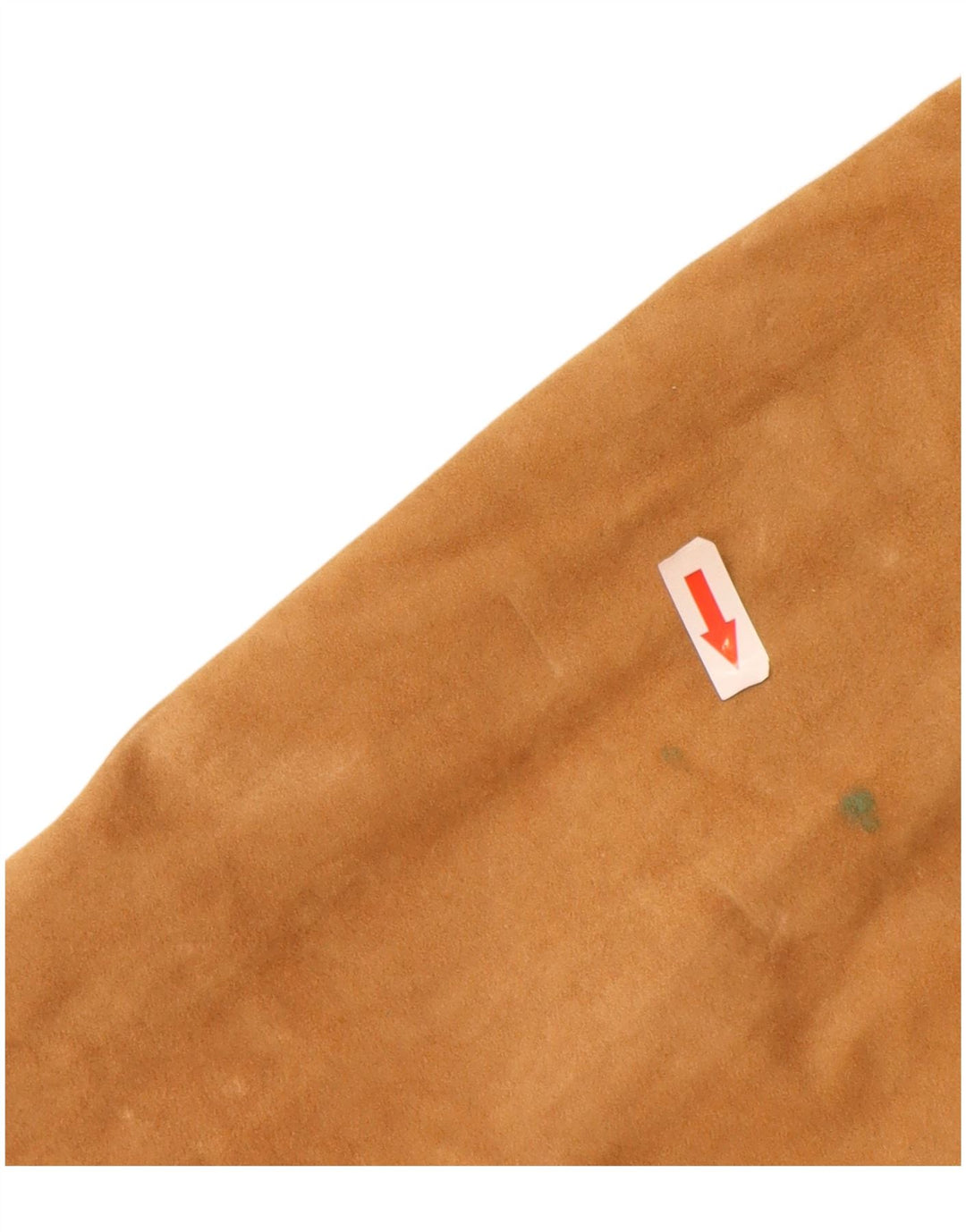 Stefanel Womens Suede Wrap Skirt IT 44 Medium W28  Brown Leather