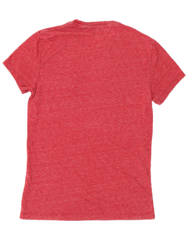 Jack Wills Mens T-Shirt Top Small Red Cotton