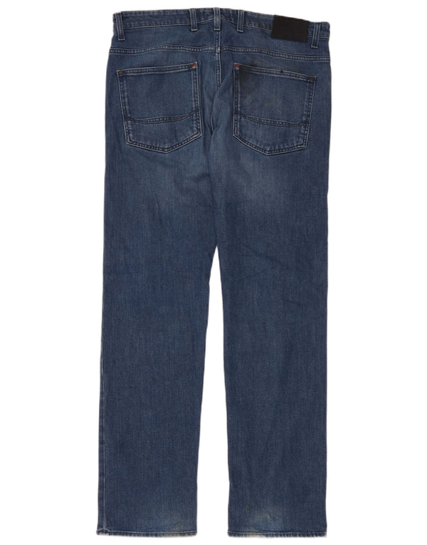 Ted Baker Mens Straight Jeans W36 L34 Blue Cotton