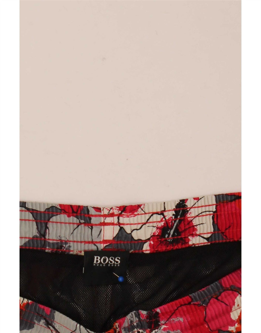 Hugo Boss Mens Swimming Shorts Large Red Floral