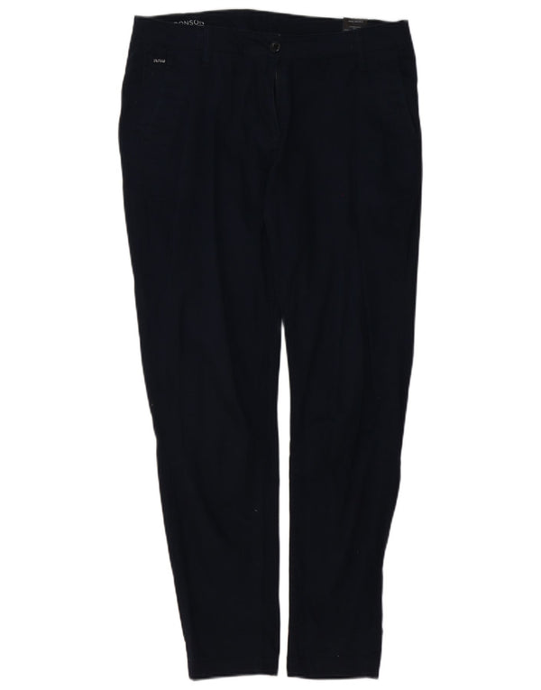G-Star Womens Bronson Mid Rise Skinny Chino Trousers W28 L30 Navy Blue