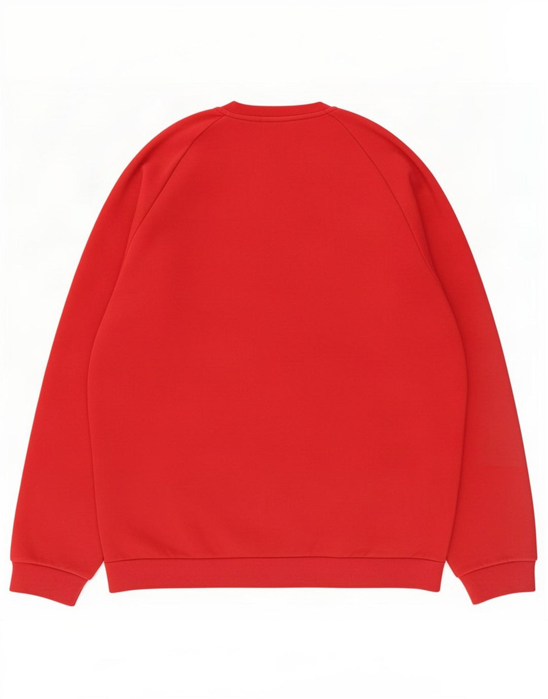Adidas Mens Sweatshirt Jumper Large Red Cotton