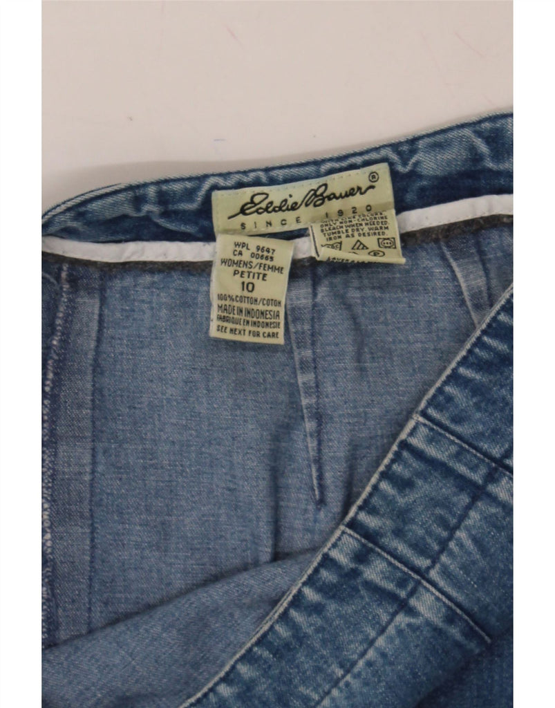 EDDIE BAUER Womens High Waist Maxi Denim Skirt US 10 Large W30 Blue Cotton Vintage Eddie Bauer and Second-Hand Eddie Bauer from Messina Hembry 