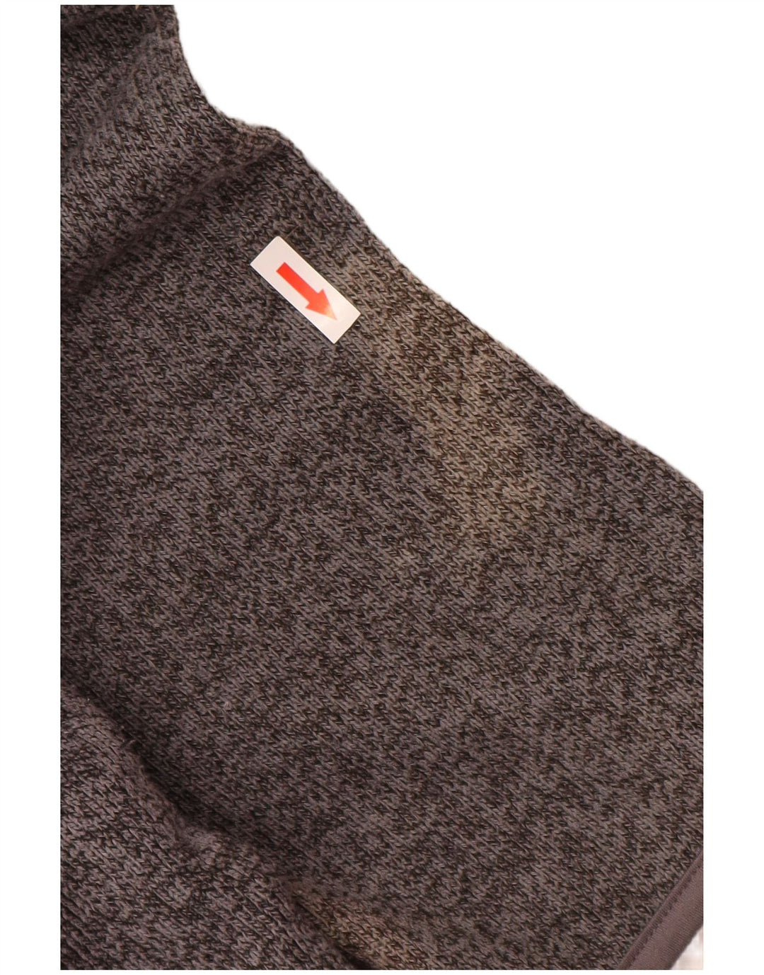 Weird Fish Mens Zip Neck Sweatshirt Jumper Medium Grey Polyester