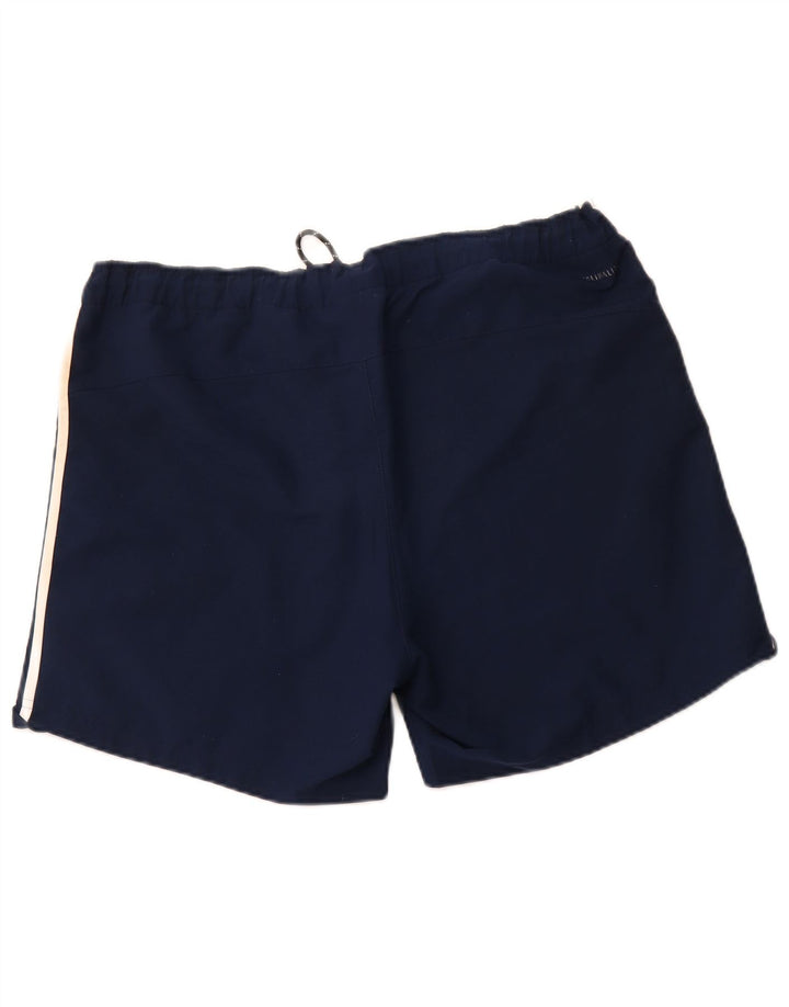 ADIDAS Mens Climalite Sport Shorts Large  Navy Blue Polyester