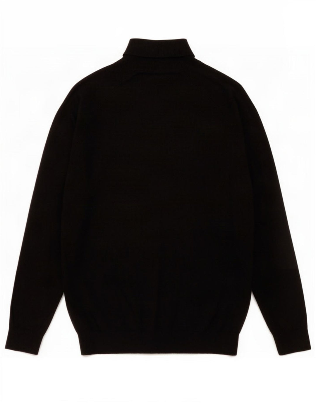 Zara Mens Roll Neck Jumper Sweater Large Black
