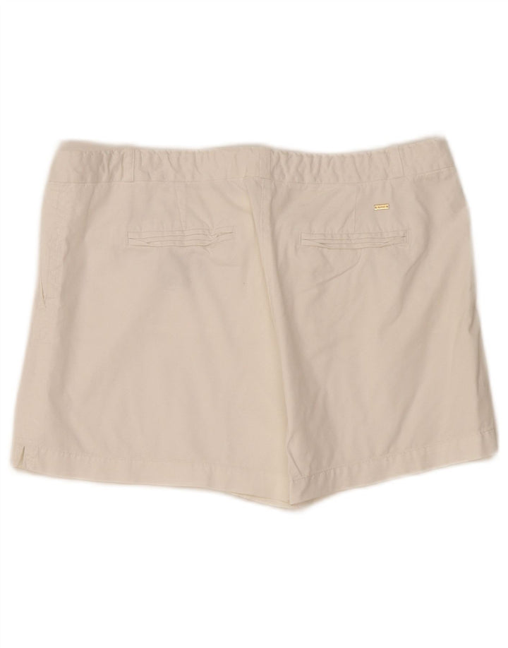 Tommy Hilfiger Womens Chino Shorts US 8 Medium W32 White Cotton