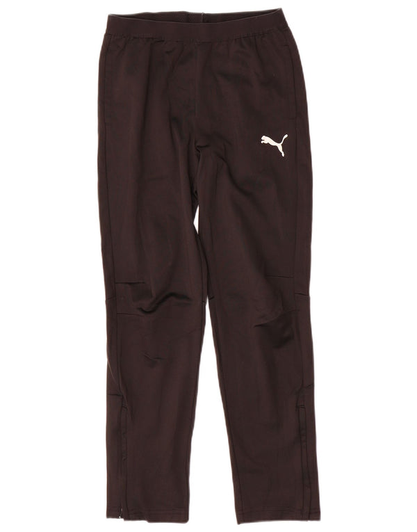 Puma Boys Tracksuit Trousers 9-10 Years  Black Polyester