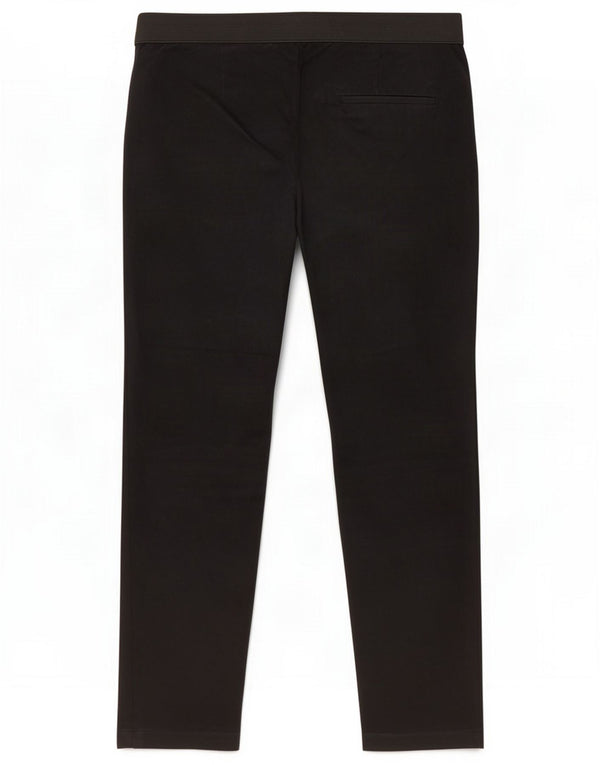 French Connection Womens Slim Cropped Trousers UK 12 Medium W30 L25 Black