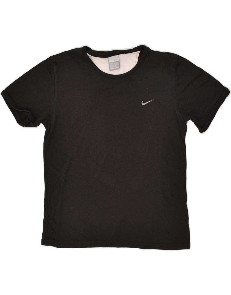 NIKE Womens T-Shirt Top UK 10/12 Medium Black Vintage Nike and Second-Hand Nike from Messina Hembry 