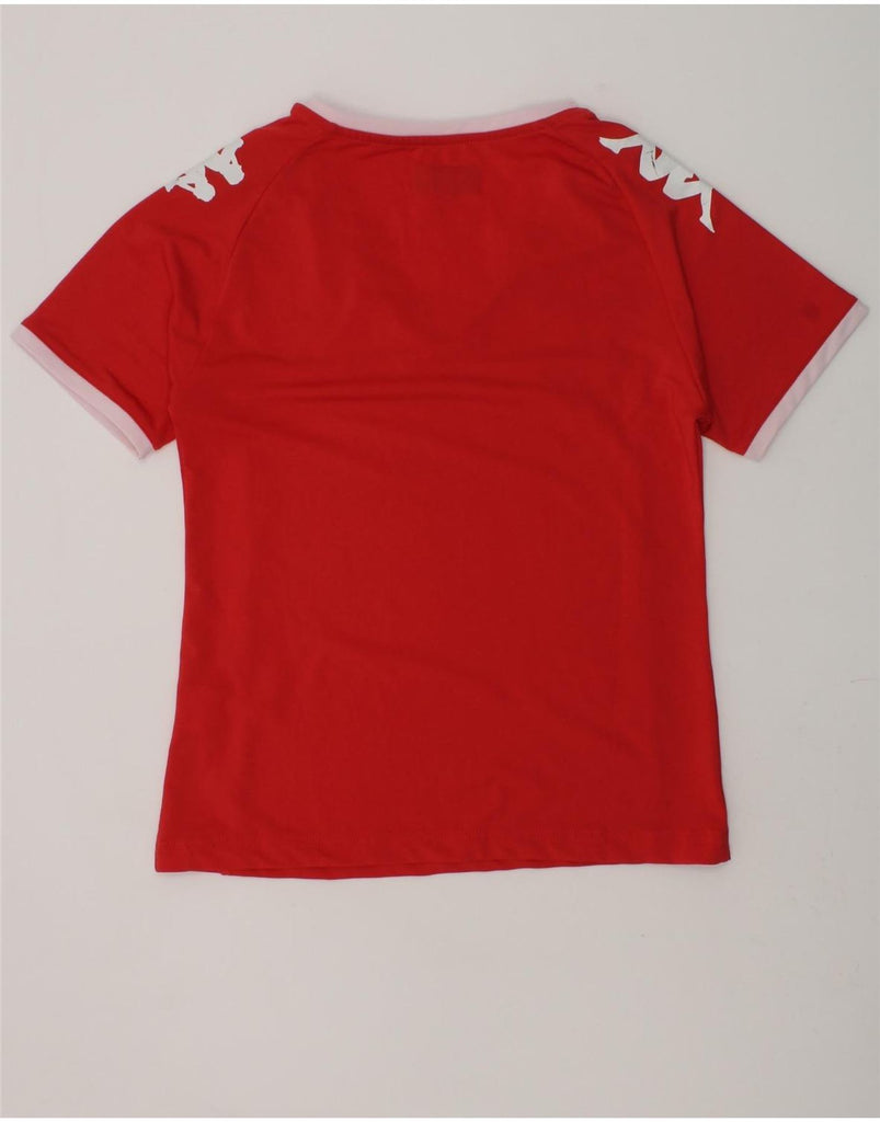 KAPPA Boys Graphic T-Shirt Top 11-12 Years Red Polyester | Vintage Kappa | Thrift | Second-Hand Kappa | Used Clothing | Messina Hembry 