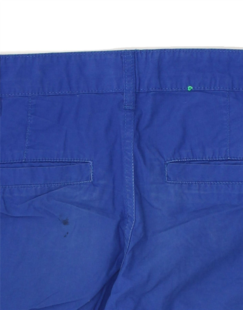 BENETTON Boys Chino Shorts 15-16 Years W29  Blue Cotton | Vintage Benetton | Thrift | Second-Hand Benetton | Used Clothing | Messina Hembry 