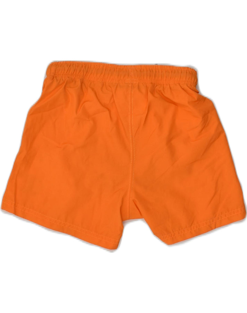 CHAMPION Girls Sport Shorts 7-8 Years Small  Orange Polyester | Vintage Champion | Thrift | Second-Hand Champion | Used Clothing | Messina Hembry 