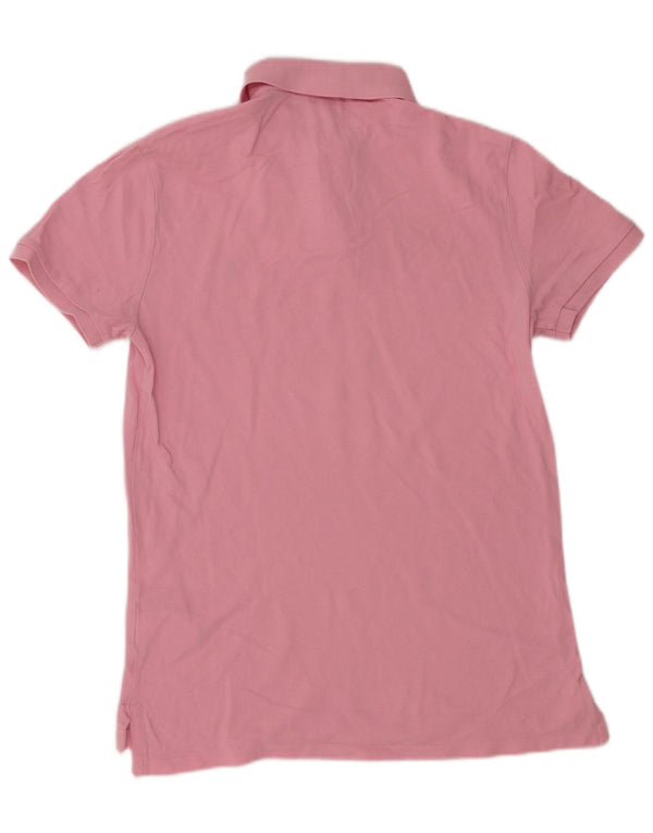 Polo Ralph Lauren Mens Custom Slim Fit Polo Shirt Medium Pink Cotton