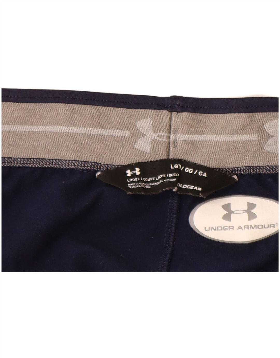 UNDER ARMOUR Mens Cold Gear Tracksuit Trousers Large  Navy Blue
