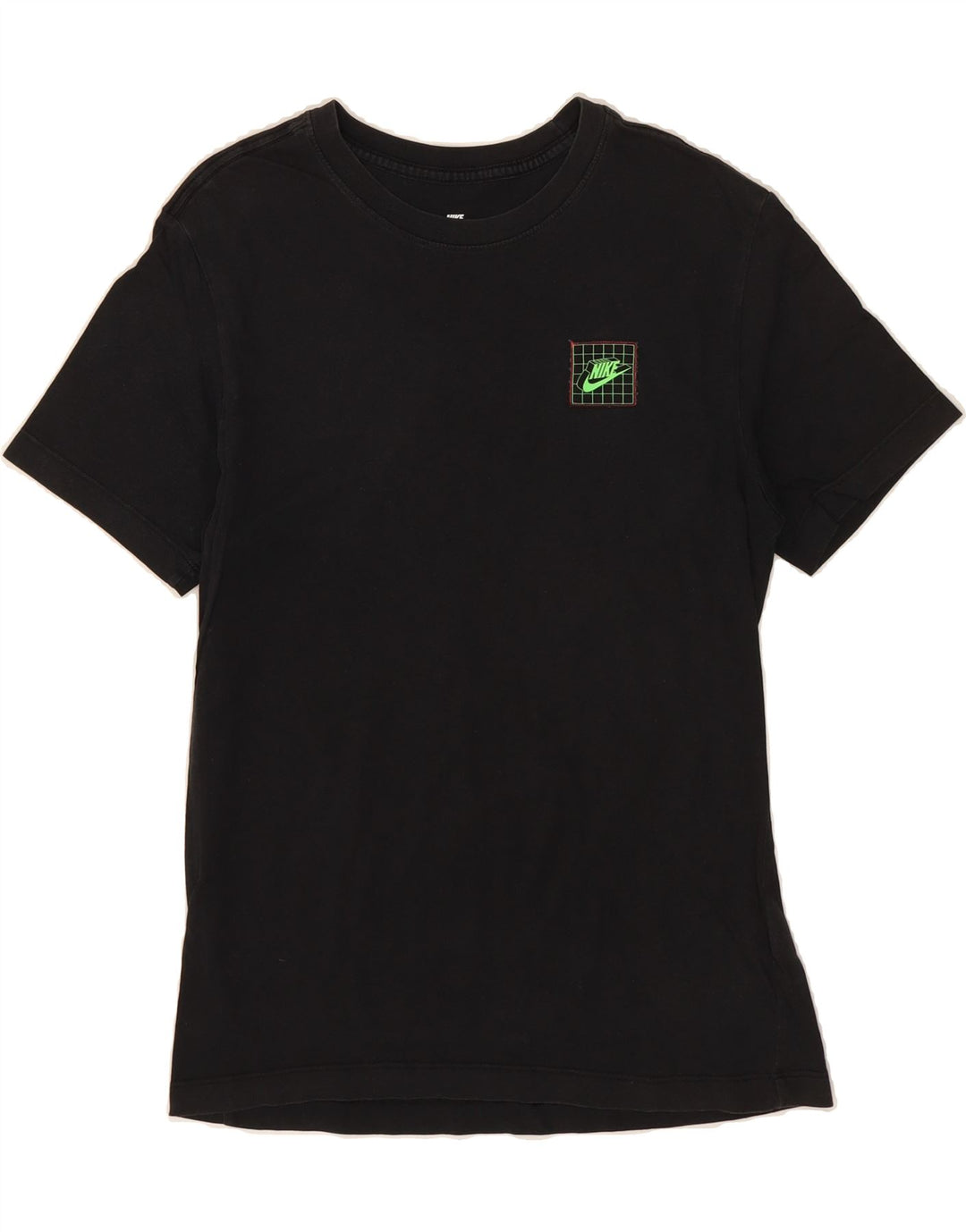 NIKE Mens Graphic T-Shirt Top Medium Black Cotton Vintage Nike and Second-Hand Nike from Messina Hembry 