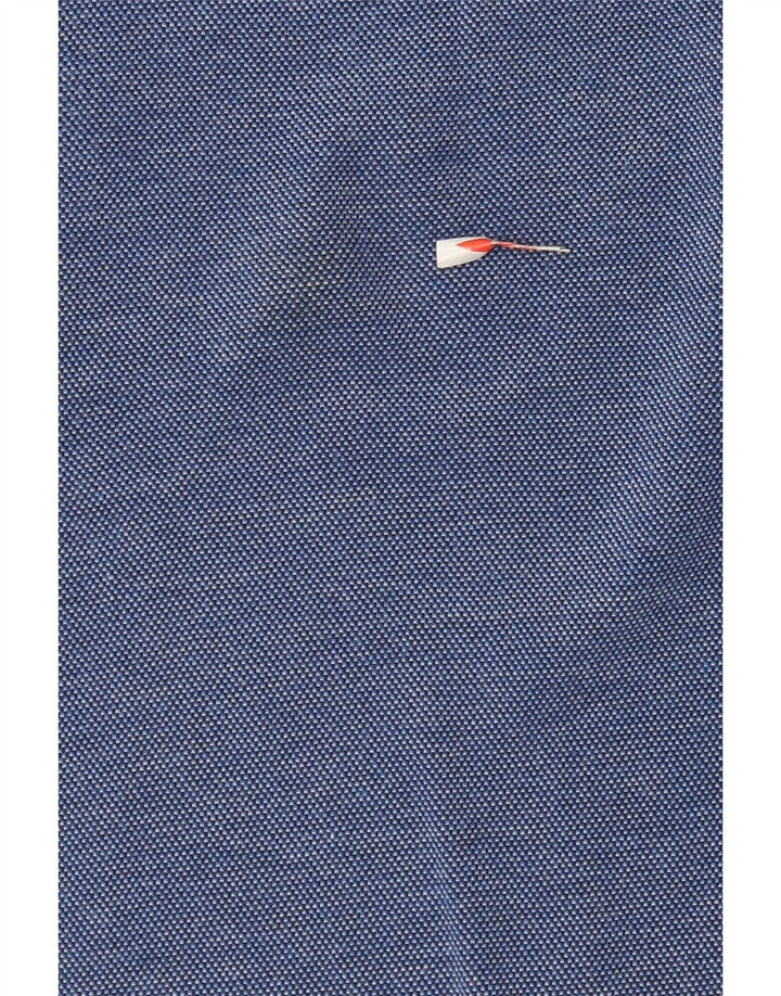 Gant Mens Polo Shirt XL Blue Colourblock Cotton
