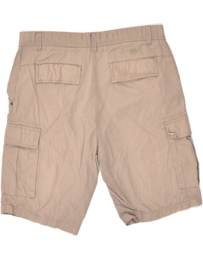 DACK'S Mens Cargo Shorts IT 52 XL W38 Beige Cotton | Vintage Dack's | Thrift | Second-Hand Dack's | Used Clothing | Messina Hembry 