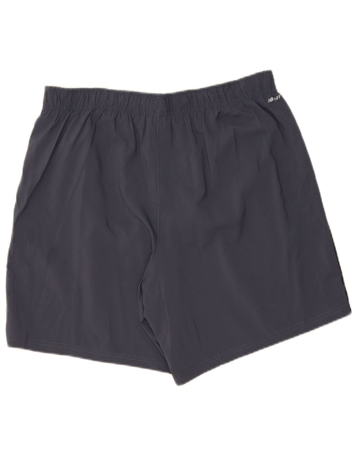 New Balance Mens Sport Shorts Large Navy Blue