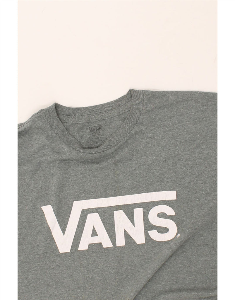 VANS Mens Graphic T-Shirt Top Medium Grey | Vintage Vans | Thrift | Second-Hand Vans | Used Clothing | Messina Hembry 