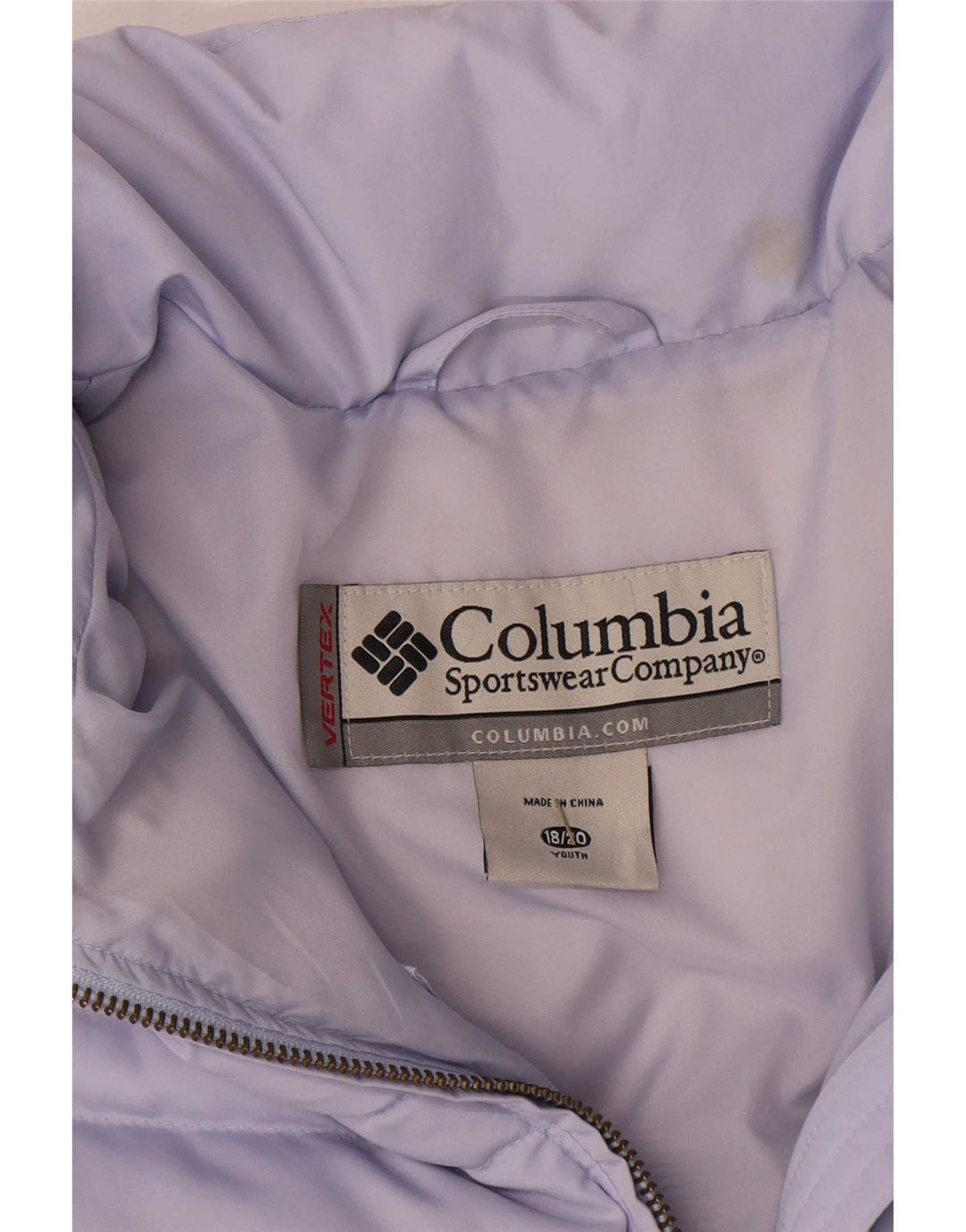 Columbia Girls Padded Jacket 15-16 Years Purple Polyester