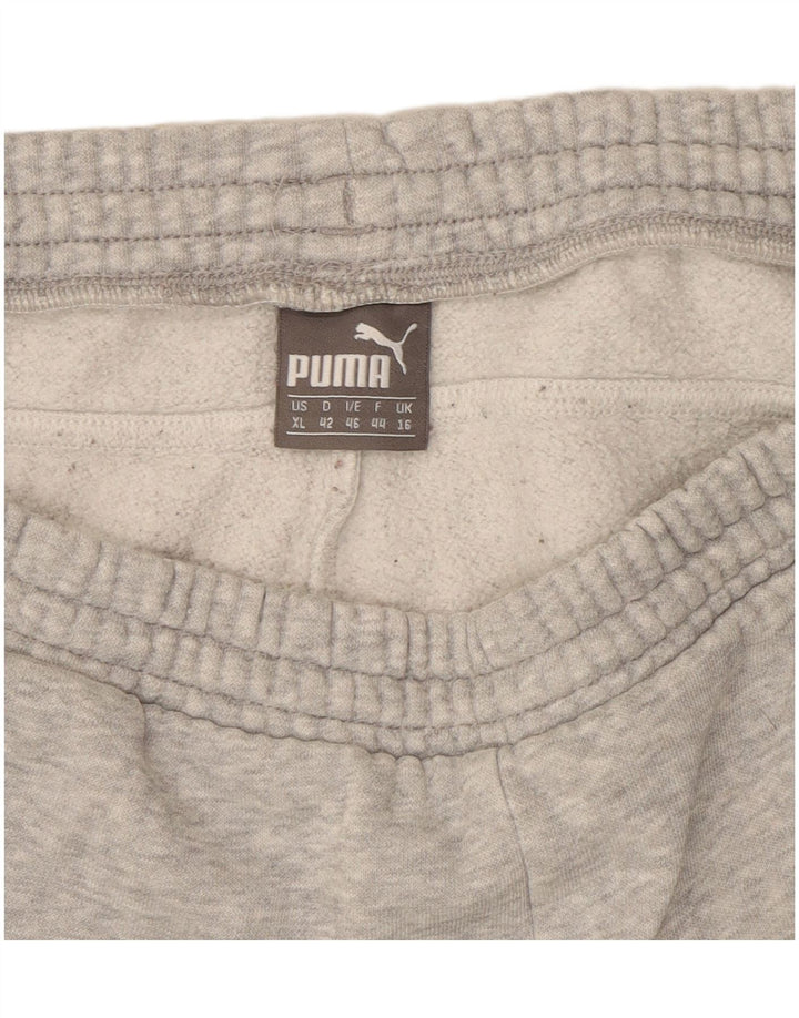Puma Womens Tracksuit Trousers Joggers UK 16 Large Grey