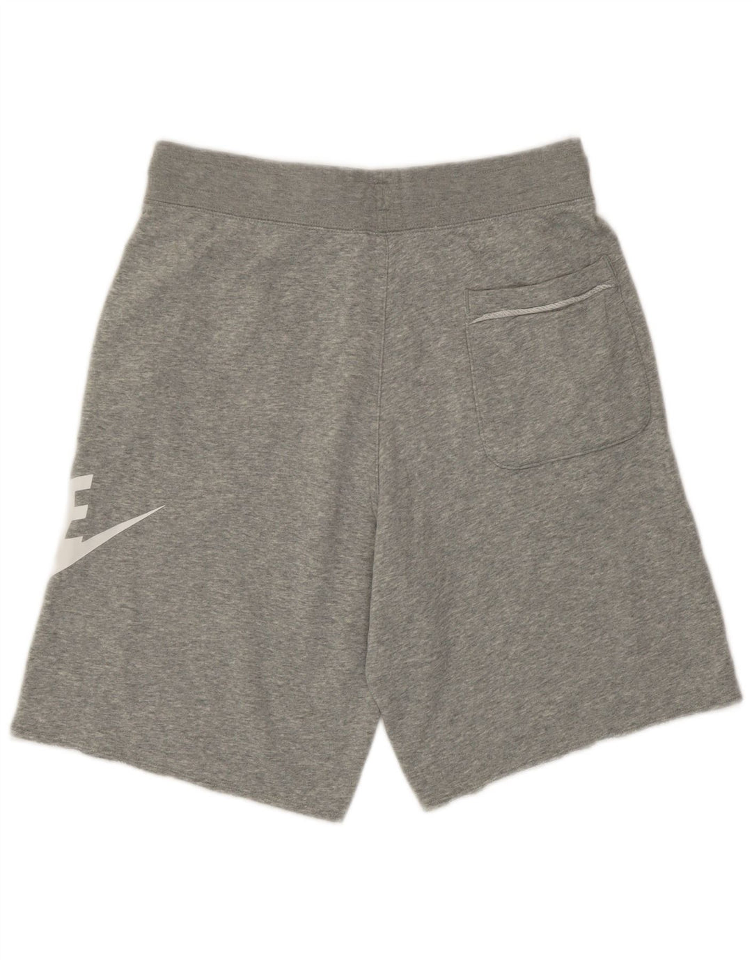 Nike Mens Graphic Sport Shorts Small Grey Cotton