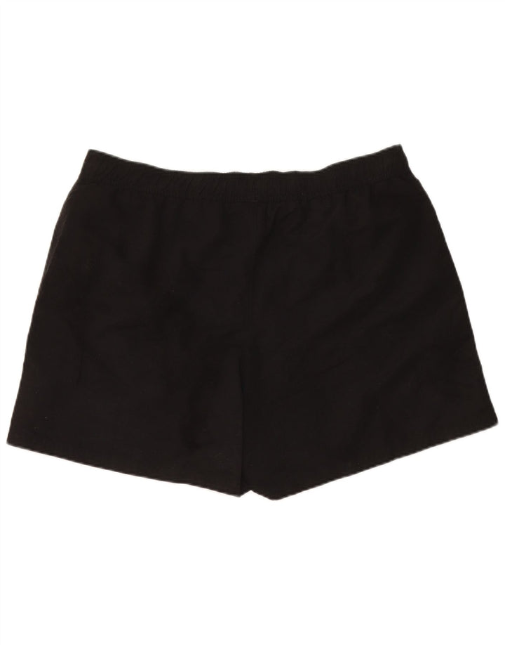 Reebok Womens Sport Shorts UK 16 Large Black Polyester