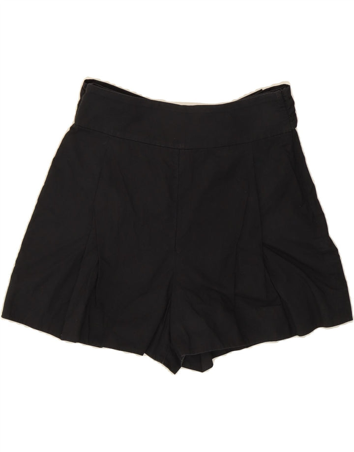 J. CREW Womens Casual Shorts US 6 Medium W28 Black Cotton Vintage J. Crew and Second-Hand J. Crew from Messina Hembry 