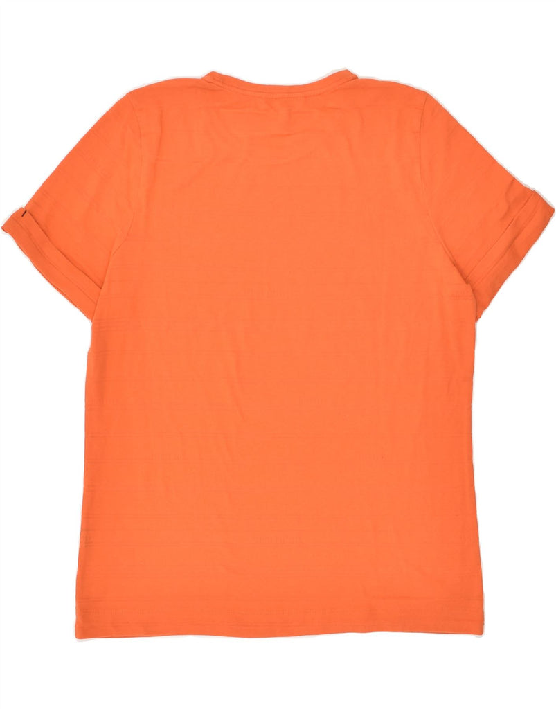 TOMMY HILFIGER Womens T-Shirt Top UK 20 2XL Orange Vintage Tommy Hilfiger and Second-Hand Tommy Hilfiger from Messina Hembry 