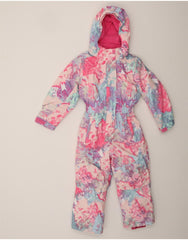 MOUNTAIN WAREHOUSE Girls Ski Jumpsuit 5-6 Years Multicoloured Tie Dye