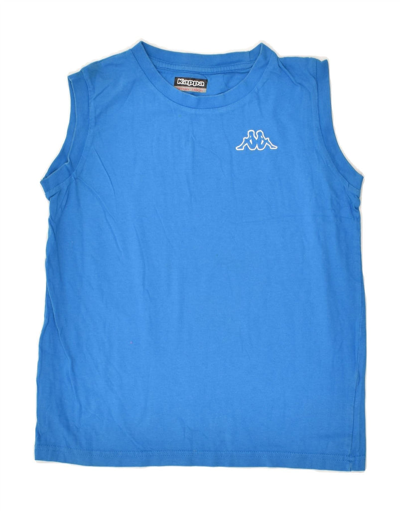 KAPPA Boys Vest Top 9-10 Years Blue | Vintage Kappa | Thrift | Second-Hand Kappa | Used Clothing | Messina Hembry 