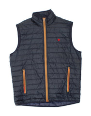 TIMBERLAND Mens Padded Gilet UK 40 Large Navy Blue Nylon