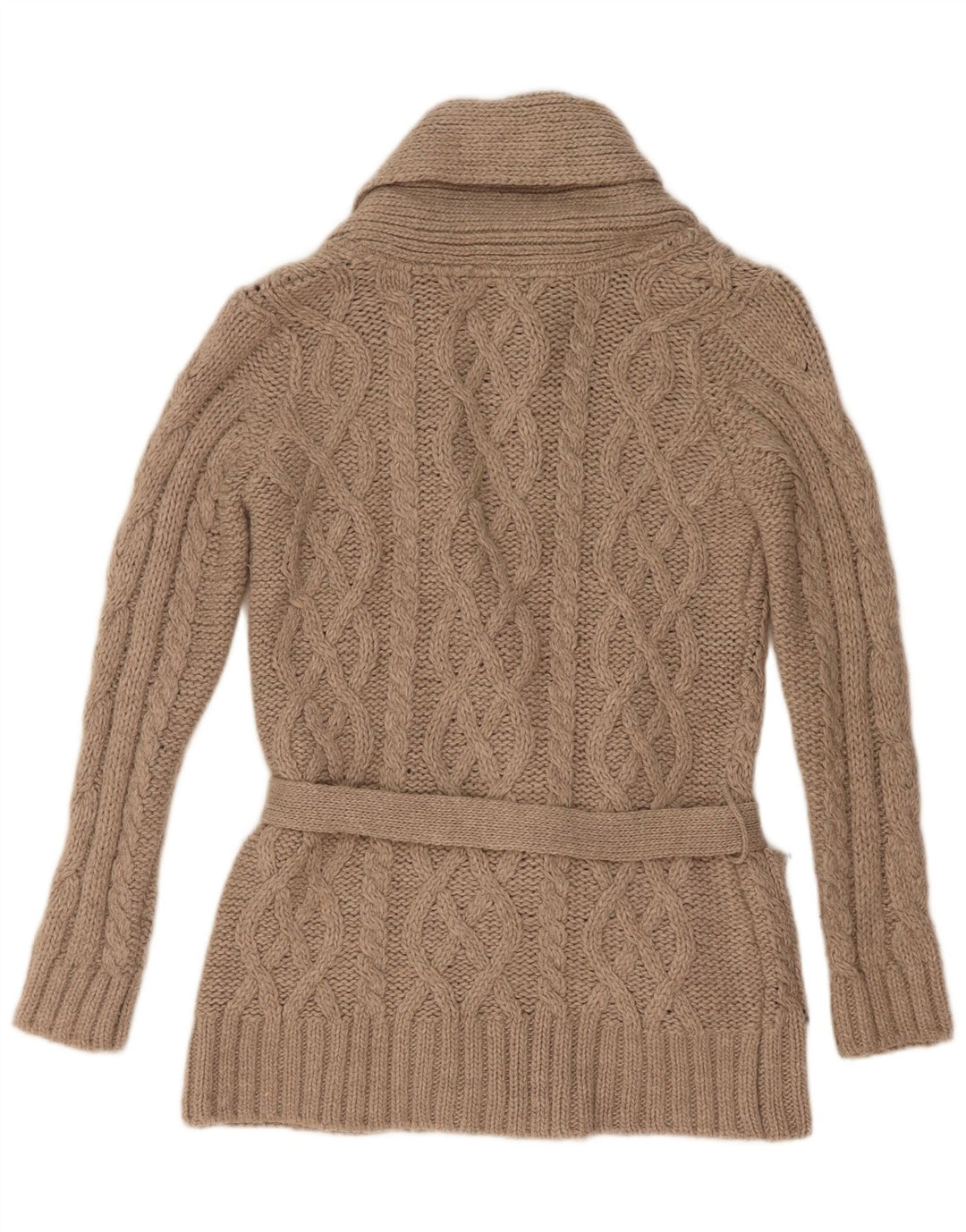 Zara Womens Cardigan Sweater UK 10 Small Grey Acrylic