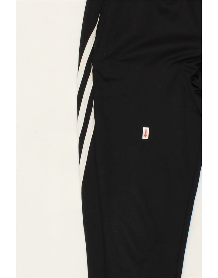 ADIDAS Boys Climalite Tracksuit Trousers 11-12 Years Large Black Vintage Adidas and Second-Hand Adidas from Messina Hembry 