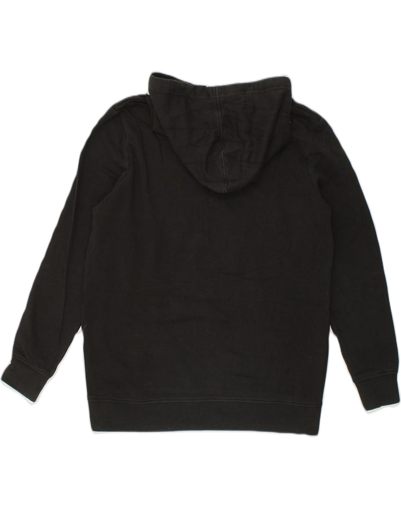 KAPPA Mens Graphic Hoodie Jumper Medium Black | Vintage Kappa | Thrift | Second-Hand Kappa | Used Clothing | Messina Hembry 