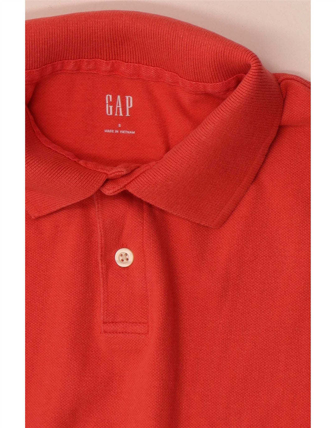 Gap Mens Polo Shirt Small Red