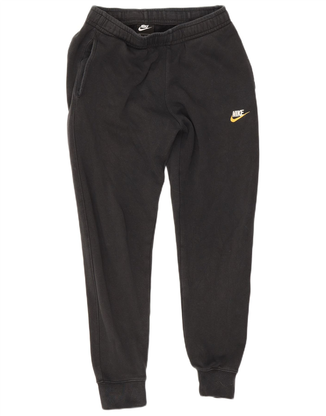 Nike Mens Tracksuit Trousers Joggers Small  Black Cotton