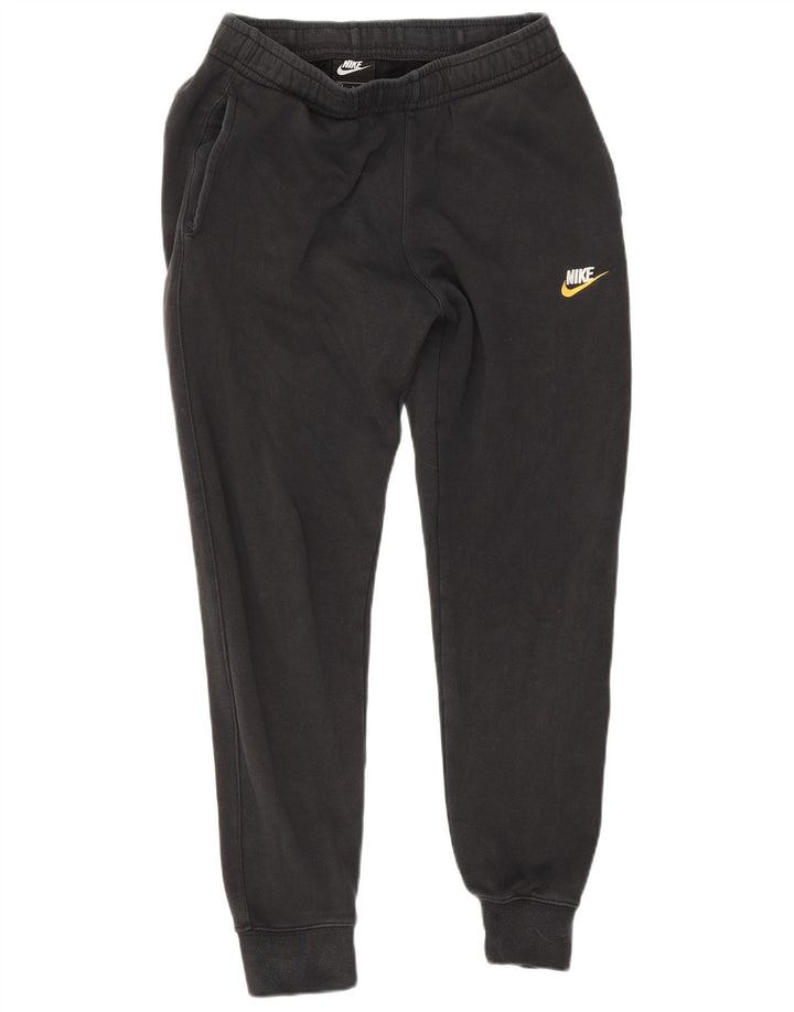 Nike Mens Tracksuit Trousers Joggers Small  Black Cotton
