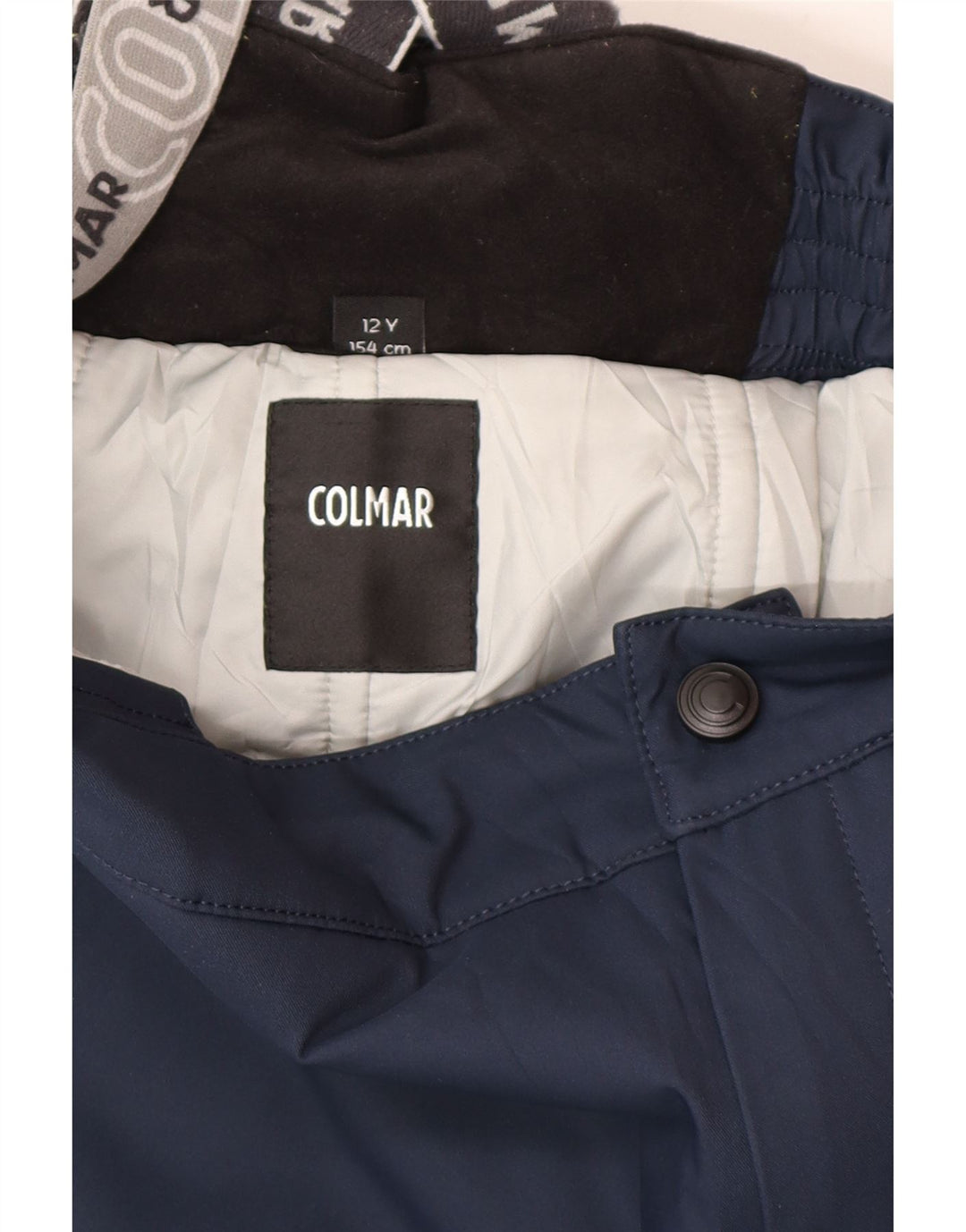Colmar Boys Ski Trousers 11-12 Years  Navy Blue Colourblock