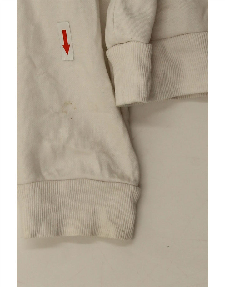 Puma Girls Graphic Hoodie Jumper 15-16 Years White