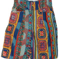 Vintage Womens Bermuda Shorts W30 Medium  Multicoloured Geometric